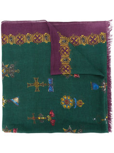 шарф с рисунком Royal Dolce & Gabbana