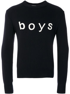 топ с принтом Boys Comme Des Garçons Shirt Boys