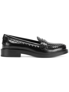 лоферы с зигзагообразным декором Tods Tod’S