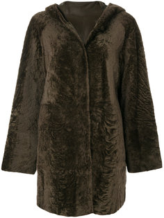 пальто с капюшоном Drome