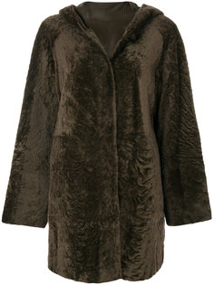 пальто с капюшоном Drome