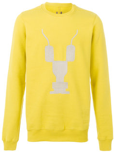 толстовка с вышивкой Rick Owens DRKSHDW