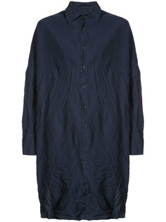 длинная рубашка с мятым эффектом Casey Casey