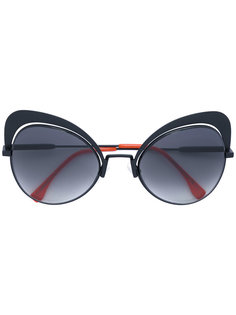 солнцезащитные очки в оправе кошачий глаз Fendi Eyewear