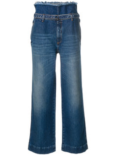 джинсы с высокой талией с поясом Maison Margiela
