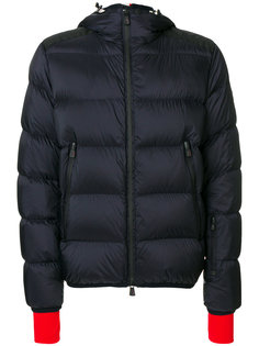 куртка-пуховик с контрастными манжетами Moncler Grenoble