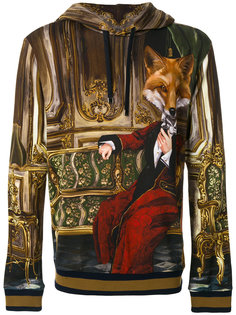 толстовка с капюшоном и принтом Mr Fox Dolce & Gabbana