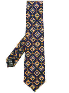 галстук с вышивкой Gieves & Hawkes