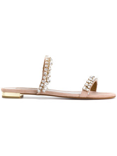 сандалии Eden на плоской подошве Aquazzura