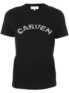 футболка с логотипом  Carven