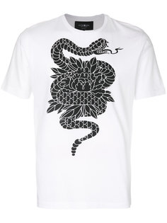 футболка с изображением змеи Hydrogen