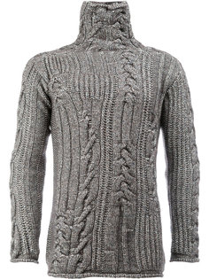 свитер объемной вязки Rochas