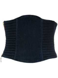 denim corset Tufi Duek