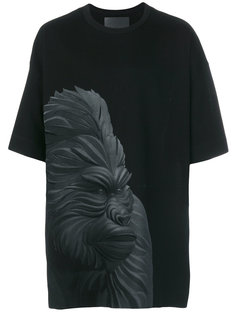 футболка с принтом гориллы Juun.J