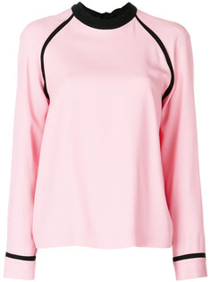 блузка с завязками на шее MSGM