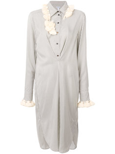 полосатое платье-рубашка Loewe