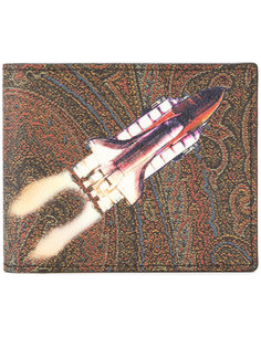 бумажник с принтом ракеты Etro