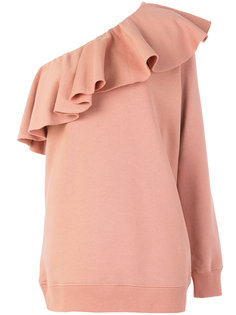 толстовка на одно плечо MSGM