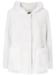 пальто из овчины с капюшоном 23 Out Of Rules