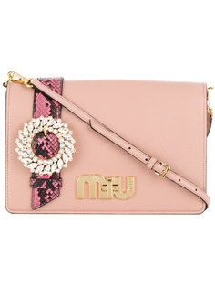 декорированная сумка через плечо Miu Miu