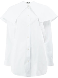 рубашка с накладками на плечах Aalto
