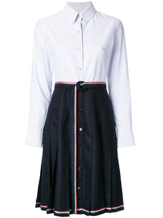 платье с контрастной отделкой  Thom Browne