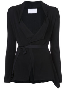 drape front wrap jacket Kimora Lee Simmons