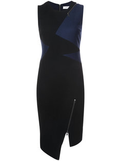 asymmetric zip dress Kimora Lee Simmons