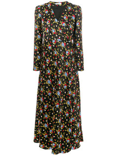 длинное платье с цветочным принтом Vivetta