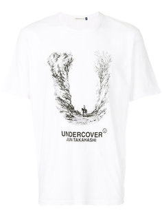 футболка с графическим принтом и логотипом Undercover
