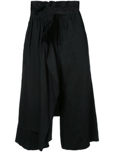 драпированные брюки Yohji Yamamoto
