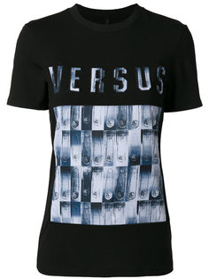 футболка с принтом Versus