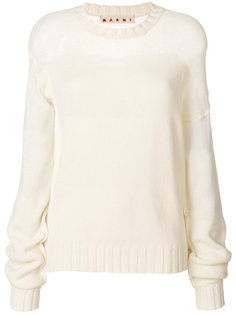 джемпер со вставкой  Marni