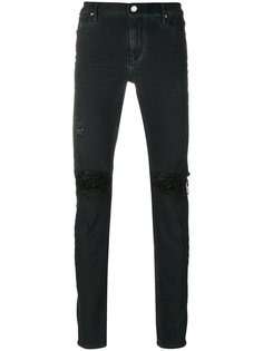 джинсы с прорезами на коленях Rta