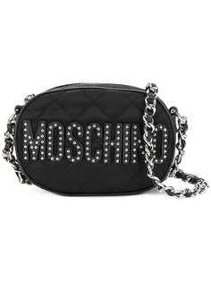 стеганая сумка через плечо Moschino