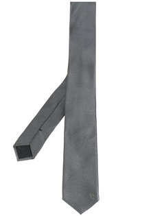 галстук с вышитым логотипом Versace