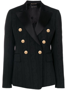 пиджак с узором в стиле барокко Versace