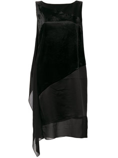 платье шифт со вставками  Lanvin