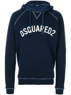 толстовка с капюшоном и логотипом Dsquared2