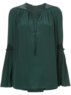 bell sleeve blouse Vionnet