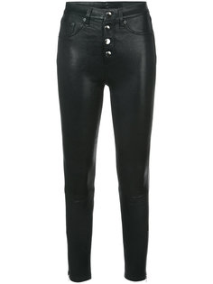 кожаные джинсы Rag & Bone