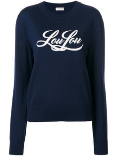 трикотажный джемпер Lou Lou Saint Laurent