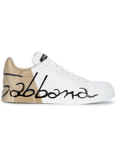 кроссовки с логотипом Dolce & Gabbana