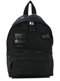 рюкзак с нашивками логотипа Versus