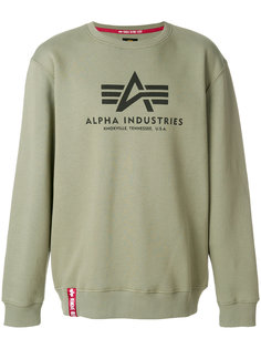 джемпер с логотипом Alpha Industries