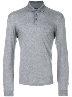 футболка-поло с длинными рукавами  Z Zegna