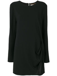 присборенное платье  Saint Laurent