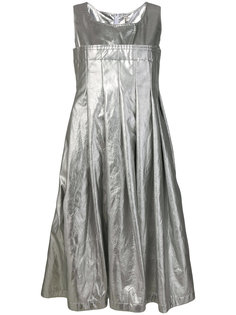плиссированное платье металлик  Comme Des Garçons