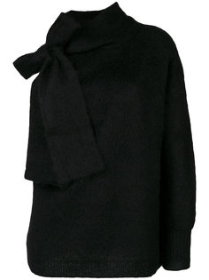 джемпер с одним рукавом и шарфом Nº21