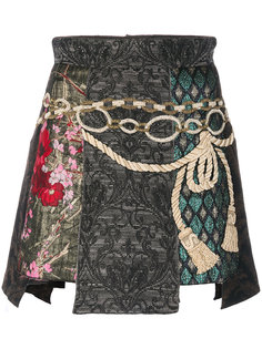 жаккардовая мини юбка Dolce & Gabbana